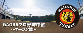 GAORAプロ野球中継～オープン戦～(タイガース)