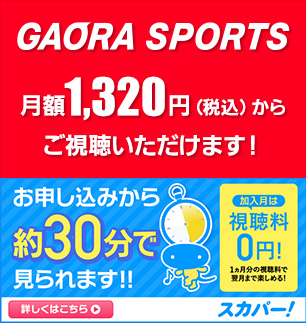 スカパー！GAORA