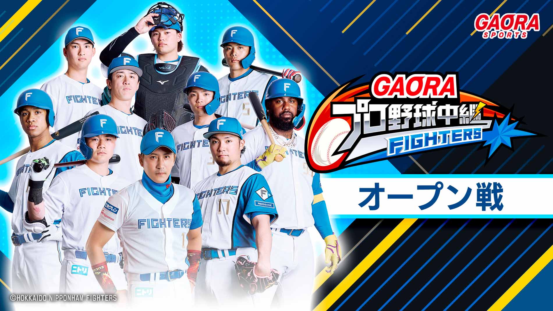 GAORAプロ野球中継~オープン戦~(ファイターズ)|GAORA SPORTS番組スケジュール