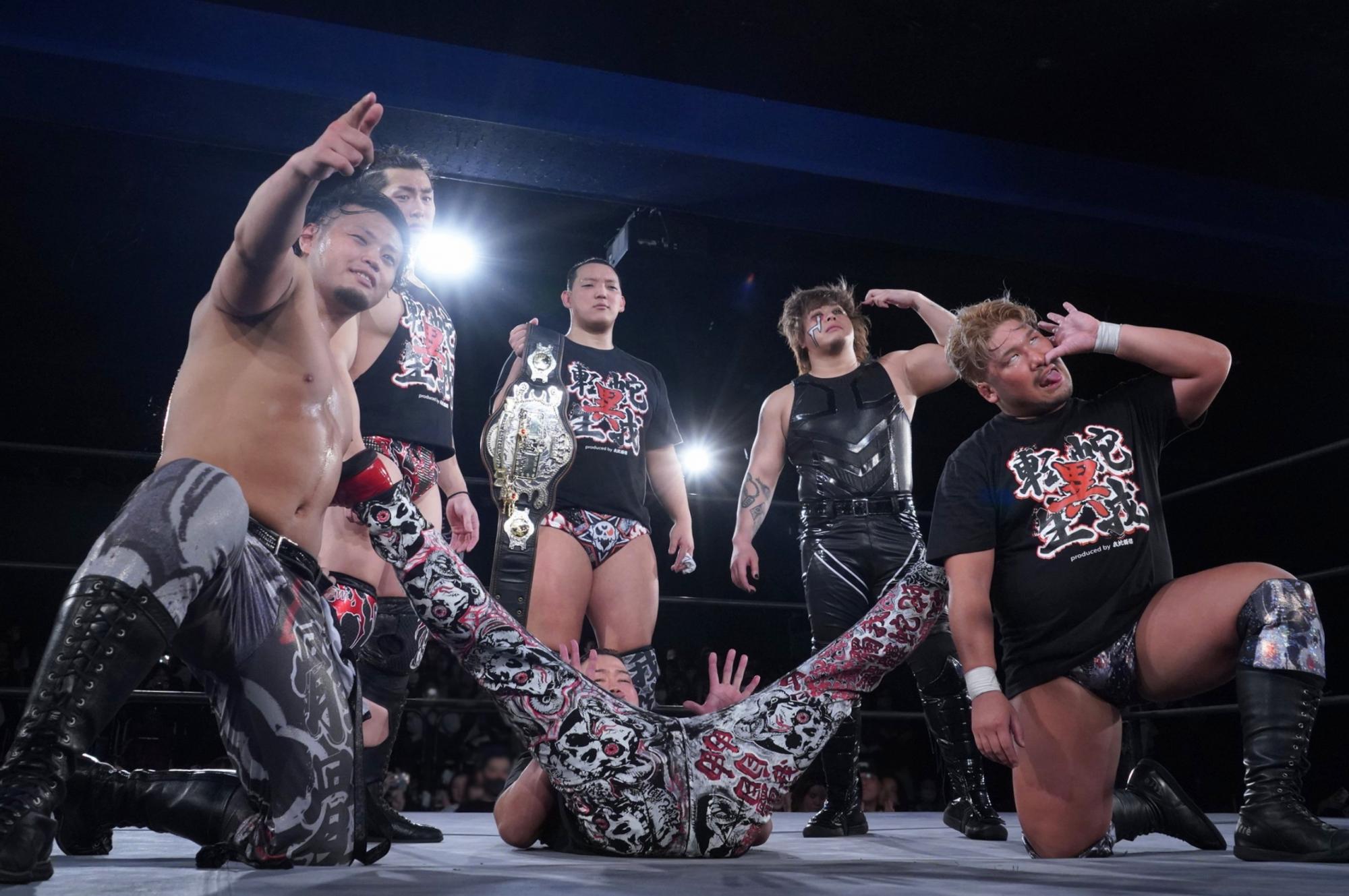 プロレスファン必見！DRAGONGATEの極悪ユニット・我蛇髑髏プロデュース大会を4月6日(月)よる10時から放送