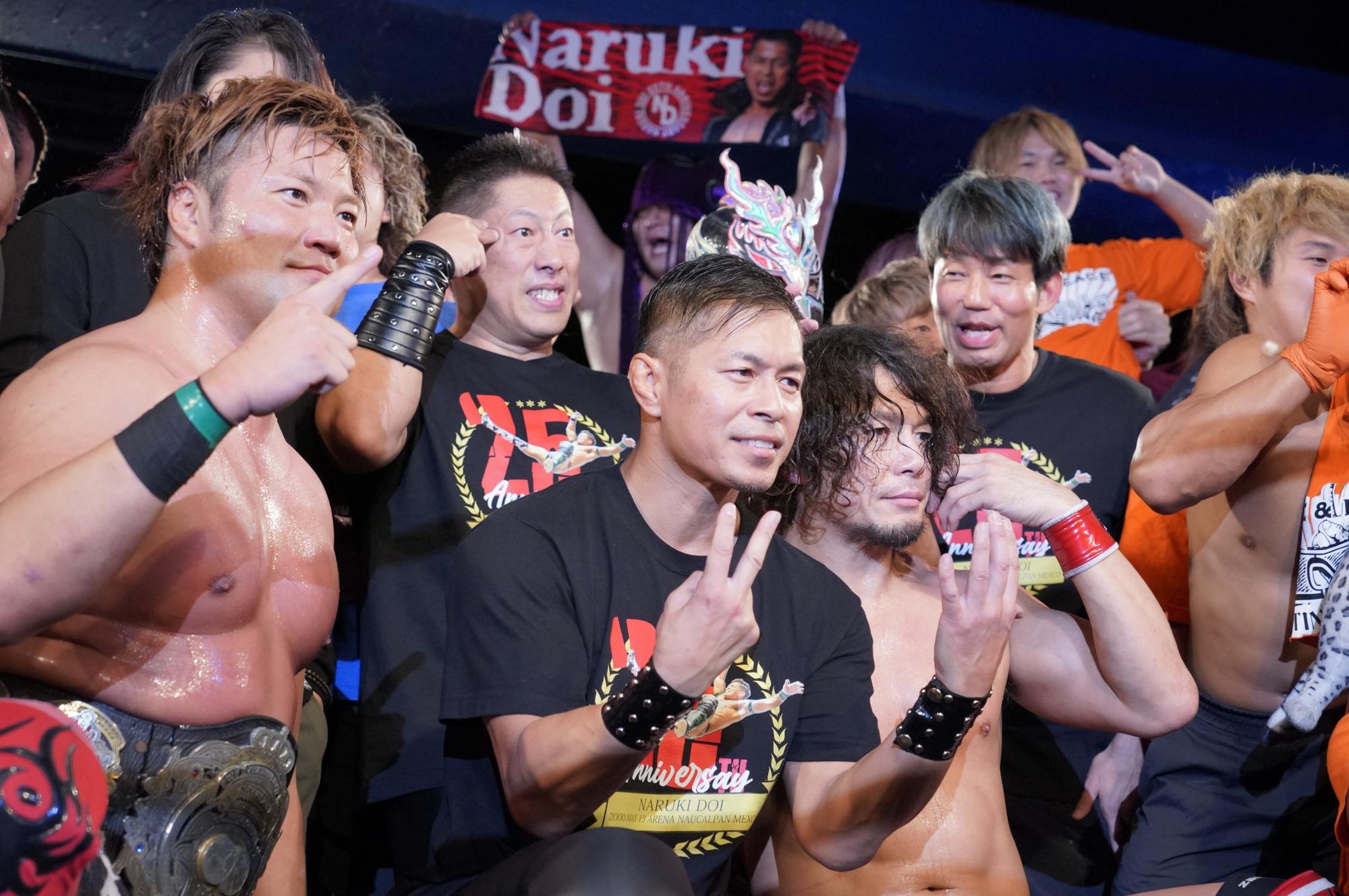 "全日本プロレスとDRAGONGATEの全面交流戦"  人気レスラー・土井成樹 デビュー25周年記念大会をバックステージも含めた『完全版』で放送