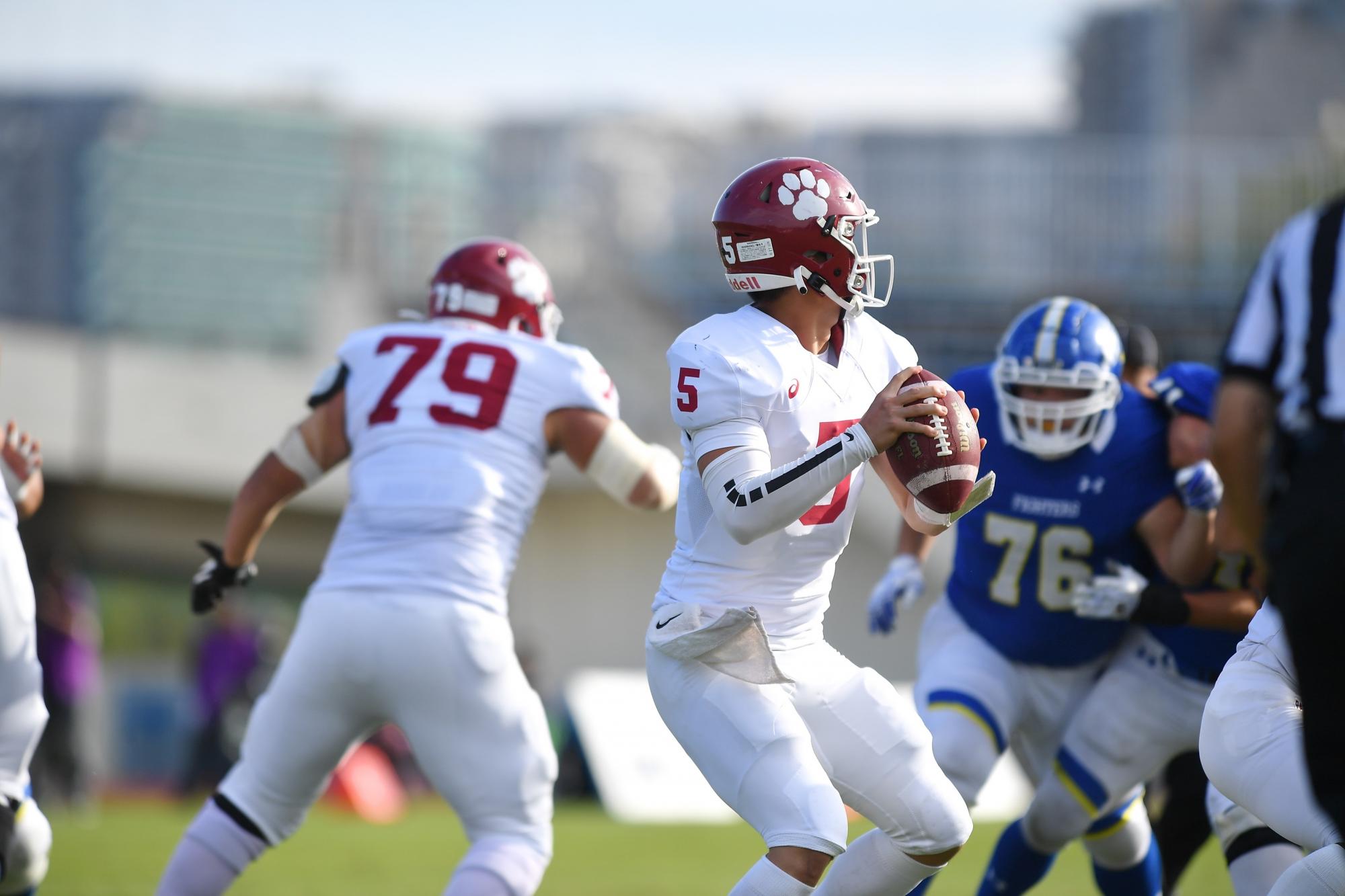 関西学生アメリカンフットボールリーグ最終節　関西頂上決戦「立命館大学 vs 関西学院大学」をGAORA SPORTSで完全生中継