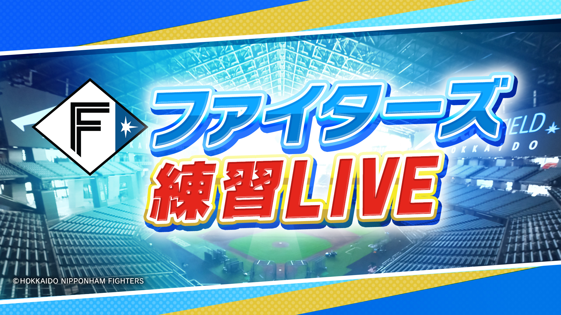 ファイターズ練習LIVE